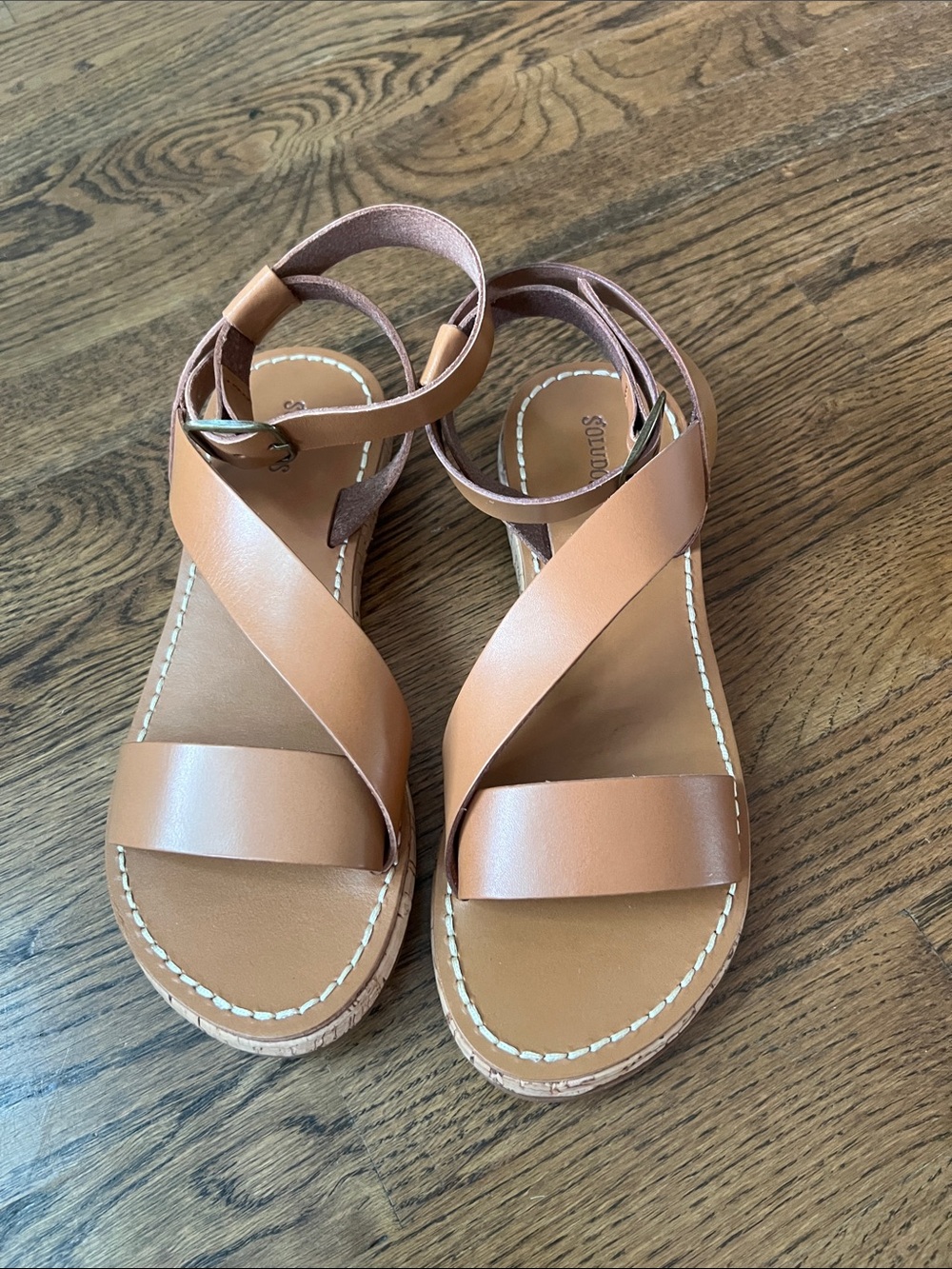 NWOB! Brown Kai Soludos Sandals (6.5)